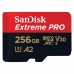 Cartao de Memoria Micro SD Sandisk Extreme Pro 256GB 140MBS - (SDSQXCD-256G-GN6MA)