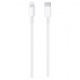 Carregador Apple USB-C + Cabo USB-C para Lightning iPhone 12 /13 / 14 MU7V2ZM/A 20W - Branco