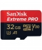 Cartao de Memoria Micro SD Sandisk U3 32GB 100MBS Extreme - (SDSQXCG-032G-GN6MA)