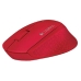 Mouse Logitech M280 Wireless 2.4GHZ Vermelho