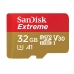 Cartao de Memoria Sandisk Micro SD Extreme C10 32GB / 100MB (SDSQXAF-032G-GN6AA)