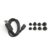 Fone de ouvido Klipsch R6 Neckband Wireless com MicroFone de ouvido 1062796 Preto