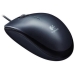 Mouse Logitech M-100 com Fio - Preto 910-001601