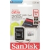 Cartao de Memoria Sandisk Ultra SDSQUNR-64G-GN3MA - 64GB - Micro SD com Adaptador - 100MB/s