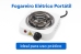 Fogareiro Elétrico Portátil Hotplate HP500W 110V ? Compacto, Seguro e Eficiente ? Branco