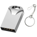 PenDrive mini de 8GB XD-12 metal Com Chaveiro - Prata