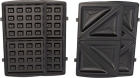 Sanduicheira BAK 750W Preto/Cinza 110V 3EM1