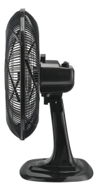 Ventilador De Mesa Ventisol Turbo 50cm Com 6 Pás Oscilante Preto