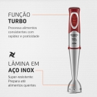 Mixer Power Premium M-10 500w Vermelho/inox Mondial