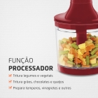 Mixer Power Premium M-10 500w Vermelho/inox Mondial