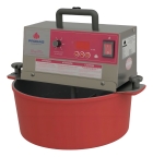 Batedeira com pedestal industrial Prog&aacute;s Mogmix PRMOG-07 PRMOG-07-AM vermelha 50/60 Hz 127/220 V