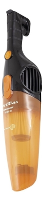 Aspirador Vertical Brit&acirc;nia BAS1010P 600ml preto e laranja