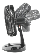 Ventilador de mesa e parede Philco PVT490 turbo com 8 p&aacute;s preto estrutura preto, 40cm de di&acirc;metro