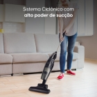 Aspirador De P&oacute; Vertical Home Perfect Clean 1200W 1L Preto E Cinza Elgin