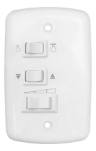 Ventilador de teto Ventex Valen LED com 3 pás de MDF preto estrutura preto 1.1m de diâmetro