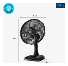 Ventilador de Mesa 30cm Super Power, Mondial, 60W - VSP-30-B