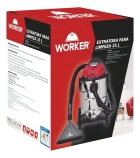 Worker Extratora lmpesa ELW Inox 25L vermelho e prateado 60 Hz