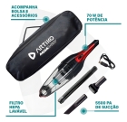 Aspirador de p&oacute; &aacute;gua e objetos sem fio port&aacute;til Artiko Aquadust turbo potente lithium