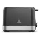 Torradeira El&eacute;trica ETS 10 Efficient Com 8 N&iacute;veis de Tostagem Inox Preto Electrolux