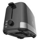 Torradeira El&eacute;trica ETS 10 Efficient Com 8 N&iacute;veis de Tostagem Inox Preto Electrolux