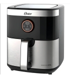 Fritadeira Air Fryer Sem &Oacute;leo Ofrt660 Preta/inox Oster 4,8l Cor Preto