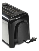 Torradeira El&eacute;trica Hamilton Beach Cromada 2 Fatias 750w Cor Preta/Cinza