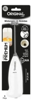 Misturador Clink Mini Mixer Portátil Milk Shake Pequeno Bebida Chá Cor Branco