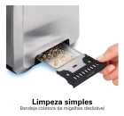 Torradeira Inox Elétrica Premium 230ºC 850w 2 Fatias Largura Ampla 7 Torras Ajuste Tipo De Pão - Hamilton Beach