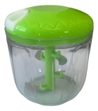 Triturador E Processador Manual De Alimentos 5 Lâminas 900ml