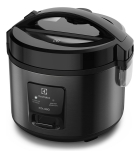 Panela El&eacute;trica Electrolux vapor arroz capacidade 2L 6 X&iacute;caras 2 em 1 timer panela antiaderente tampa com visor transparente ERC10 inox por Rita Lobo