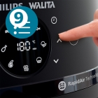 Fritadeira Airfryer NA230 Digital S&eacute;rie 2000 XL 1700W Preta Philips Walita