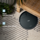 Rob&ocirc; Aspirador WAP Robot W310 3 em 1 com Base Carregadora e Controle Remoto
