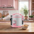 Panela De Arroz El&eacute;trica Brit&acirc;nia Rosa 10 X&iacute;caras Rosa-claro 50