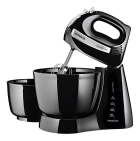 Batedeira com pedestal Mondial Premium Due Cake Inox B-04 NP preta 220 V