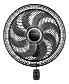 Ventilador de Parede 40cm Super Turbo 8 P&aacute;s Mondial 140W - VTX-40P-8P